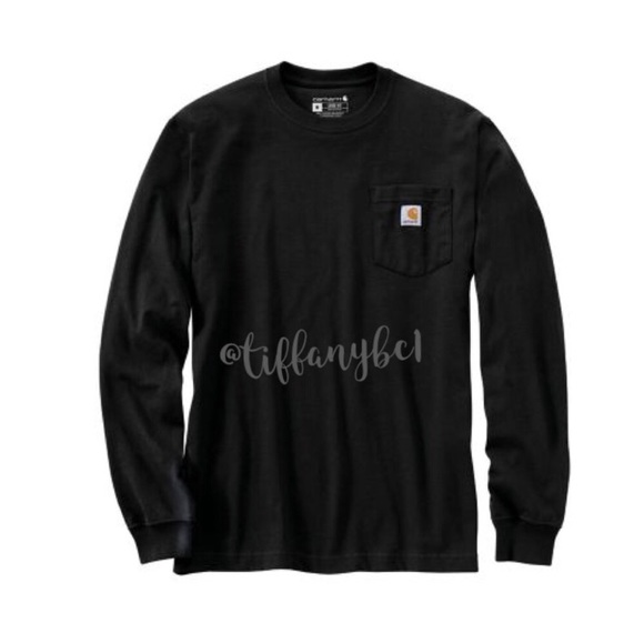 ❤️SOLD❤️Carhartt Heavyweight Long Sleeve T Shirt - Picture 3 of 7